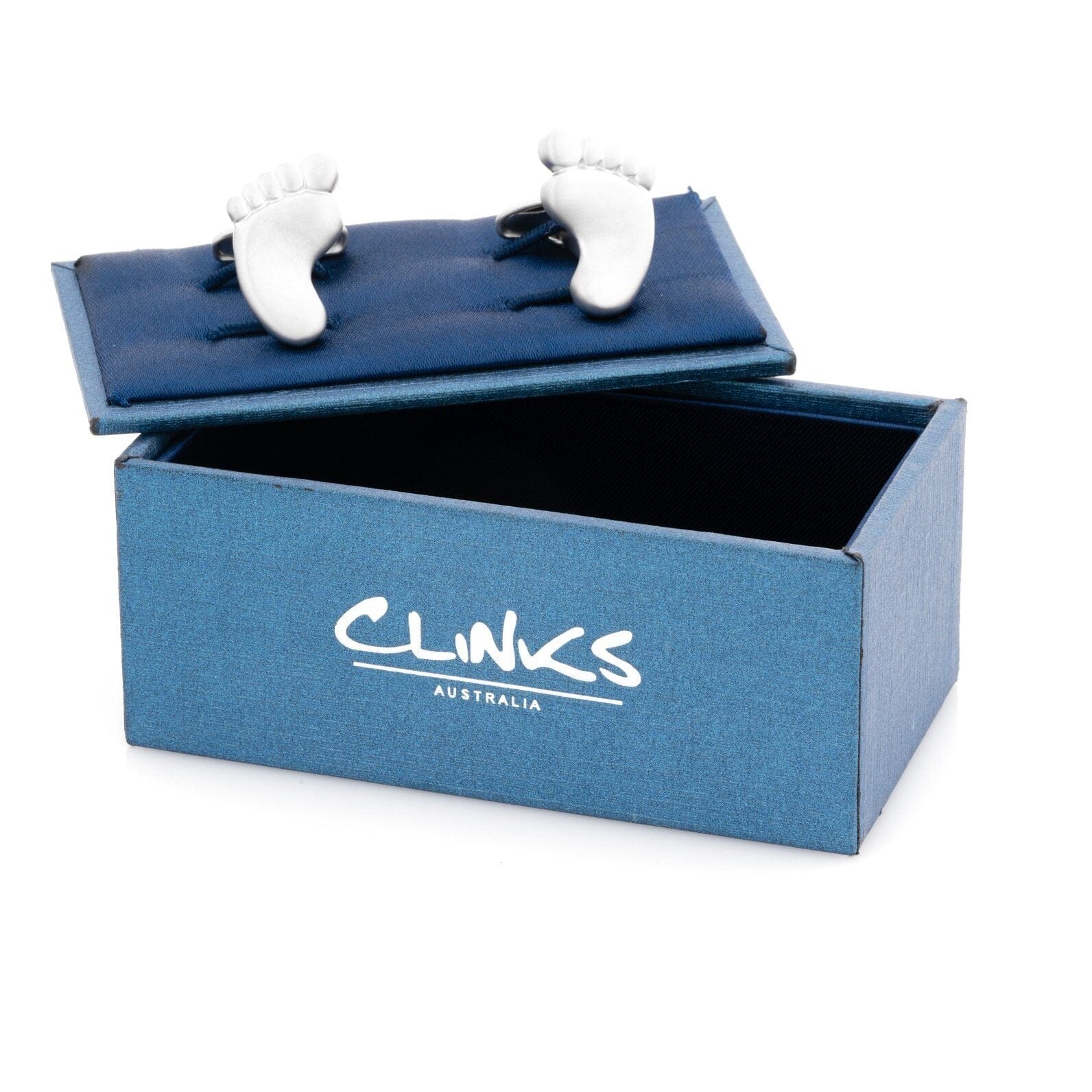 Baby Feet Cufflinks Silver Cufflinks Clinks Australia 