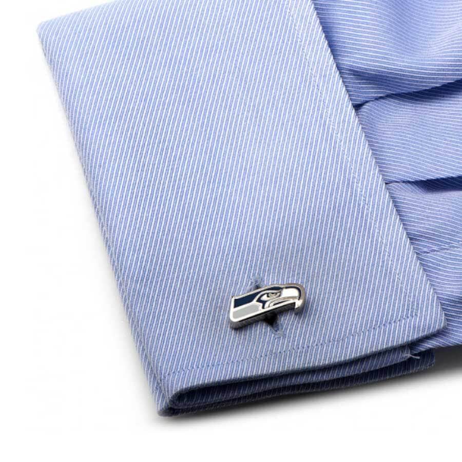 Seattle Seahawks Cufflinks Novelty Cufflinks NFL 