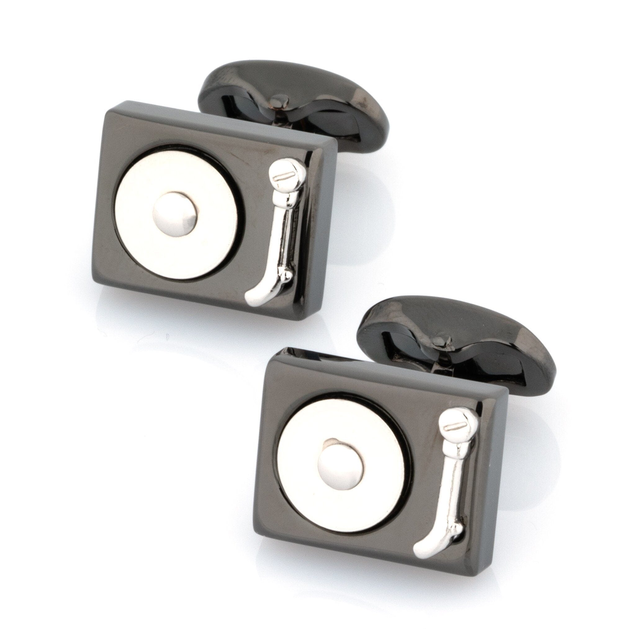 Turntable Record Player DJ Cufflinks Novelty Cufflinks Clinks Australia 