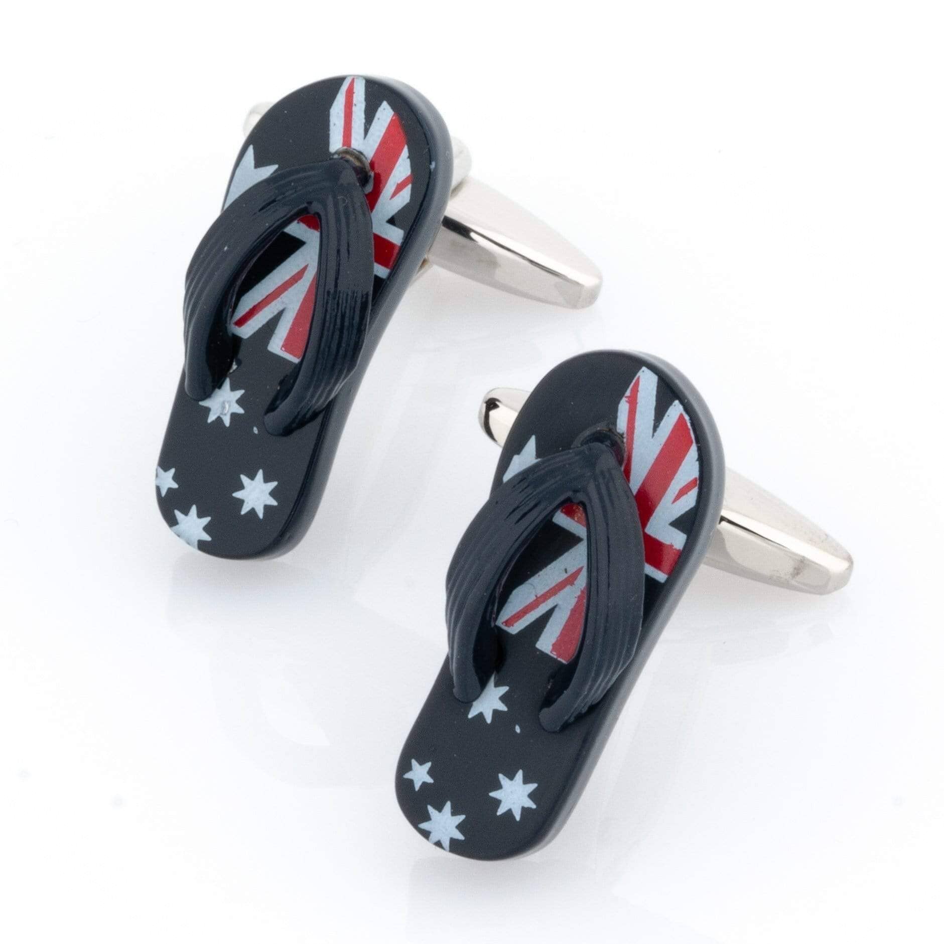 Australian Flag "Aussie" Thong Cufflinks Novelty Cufflinks Clinks Australia 