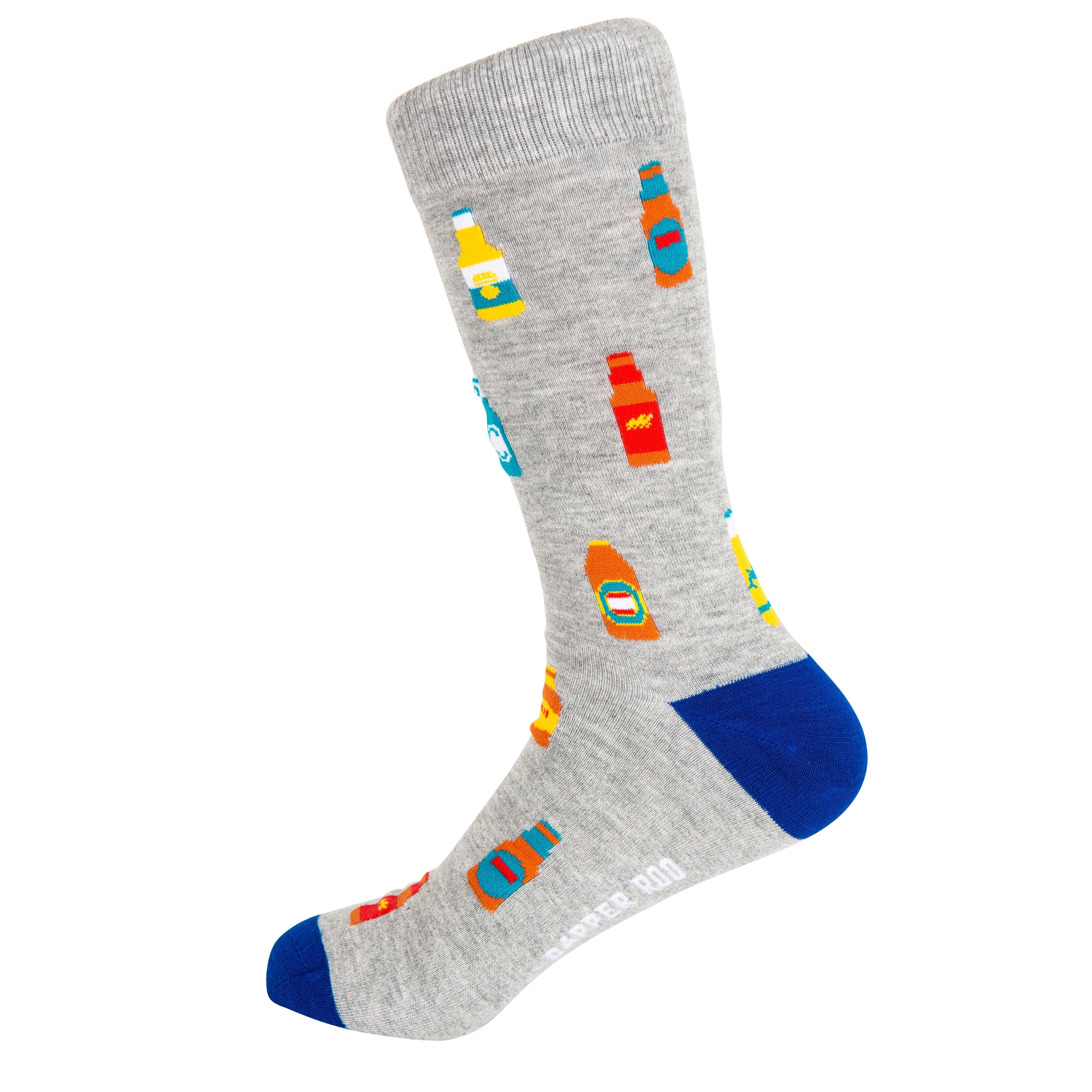 Beer O'Clock Bamboo Socks by Dapper Roo Socks Dapper Roo 