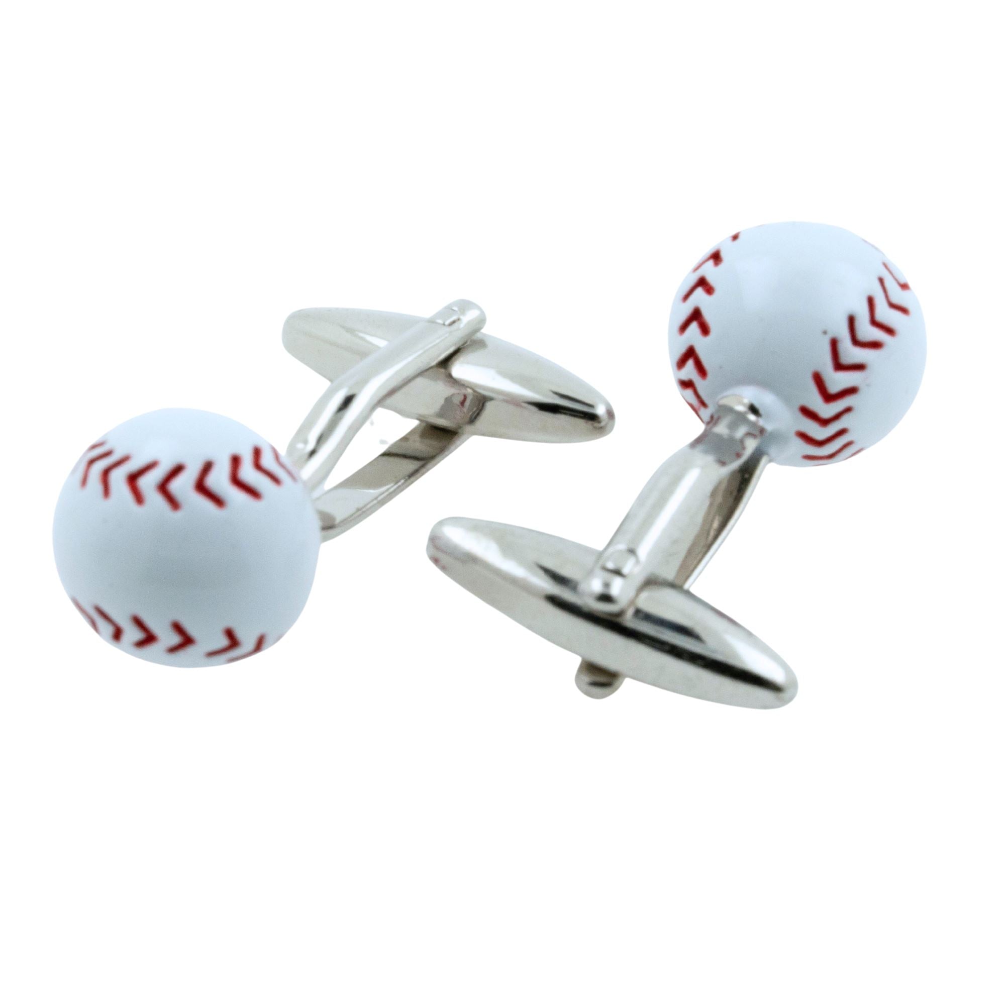 Coloured Baseball Cufflinks Novelty Cufflinks Clinks Australia 