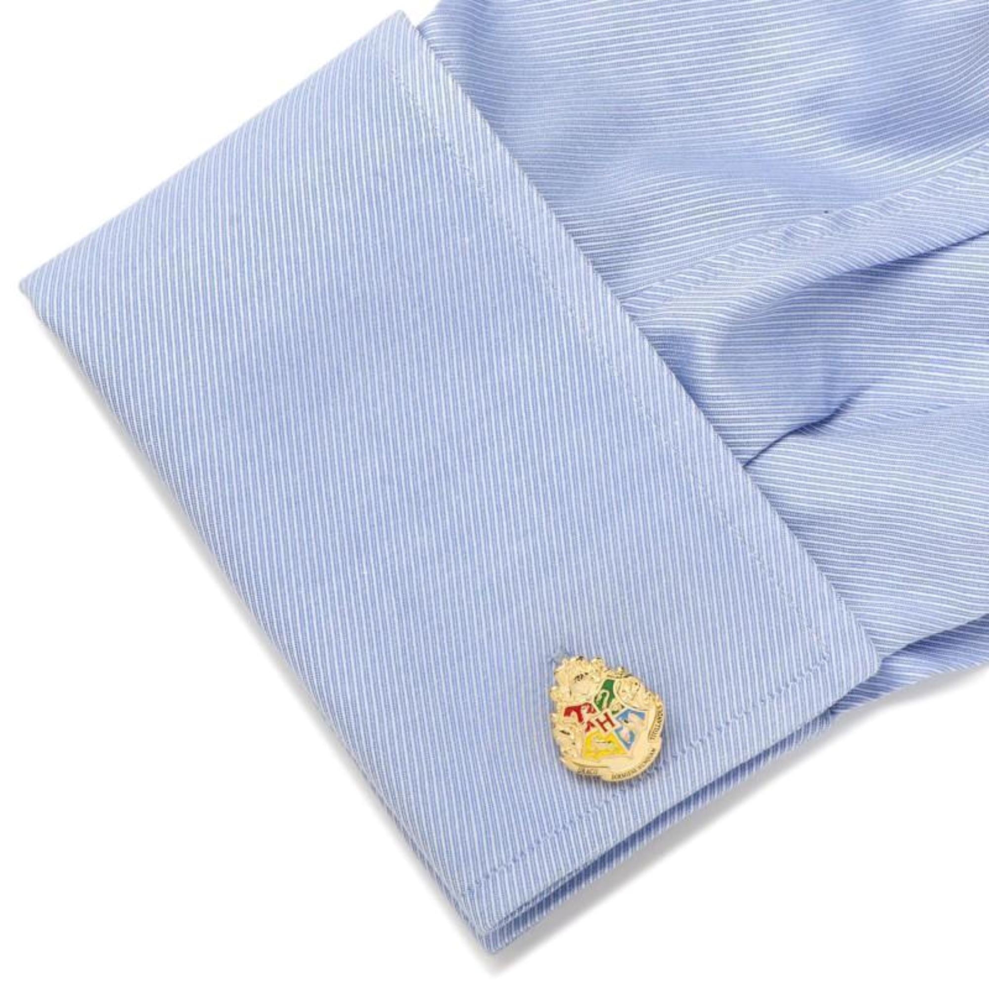 Harry Potter Hogwarts Crest Cufflinks Novelty Cufflinks Harry Potter 