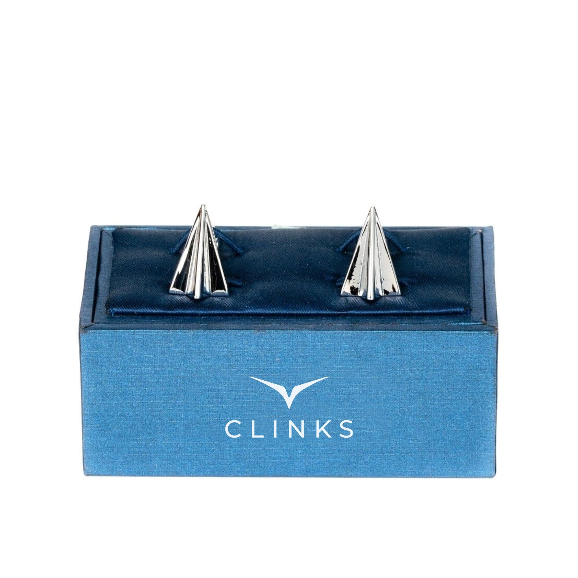 Paper Plane Cufflinks Novelty Cufflinks Clinks Australia 