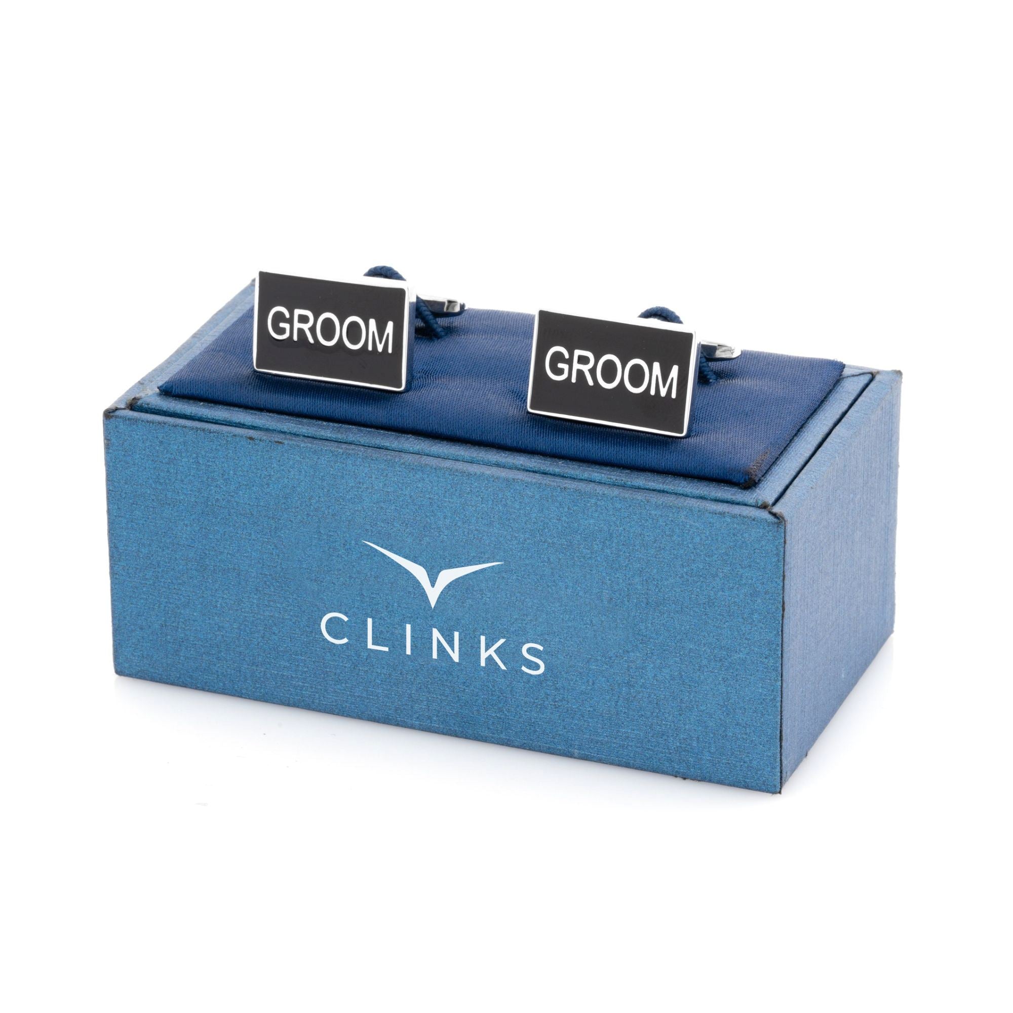 Groom Black and Silver Wedding Cufflinks Wedding Cufflinks Clinks Australia 