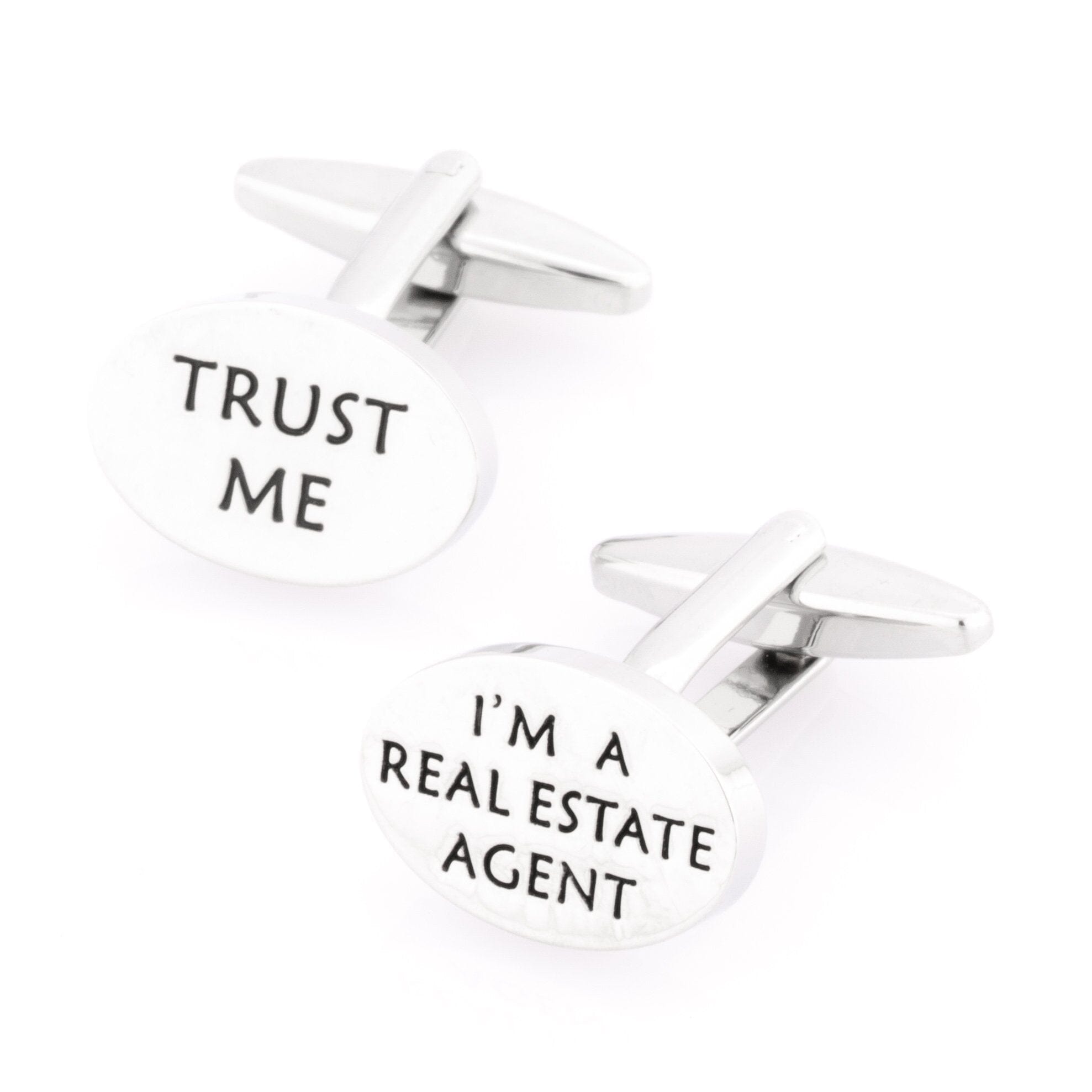 Trust Me, I'm A Real Estate Agent Cufflinks Novelty Cufflinks Clinks Australia 