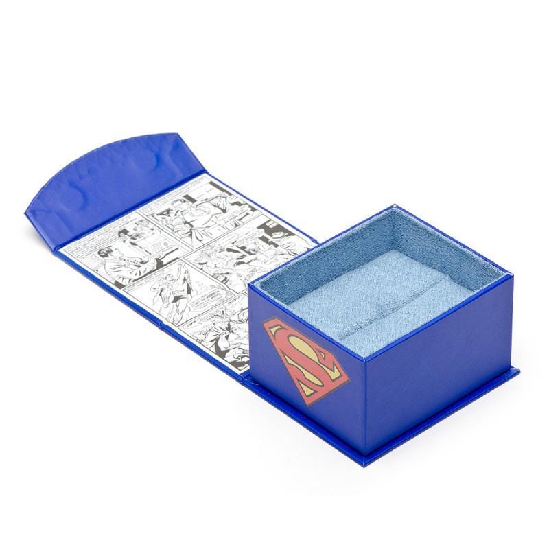 Superman Shield Cufflinks in Red and Yellow Novelty Cufflinks DC Comics 
