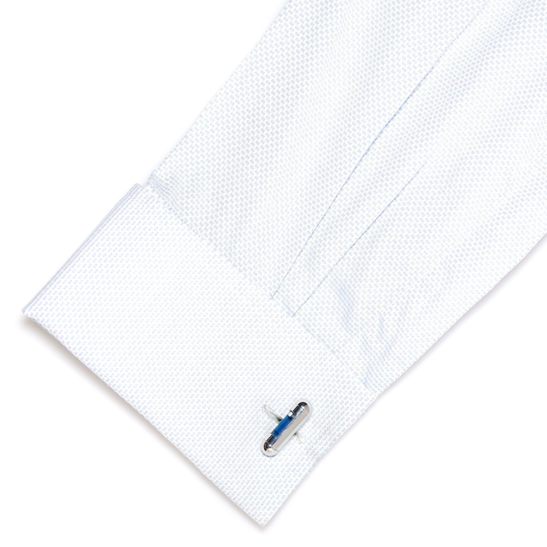 Blue Spirit Level Cufflinks Novelty Cufflinks Clinks Australia 
