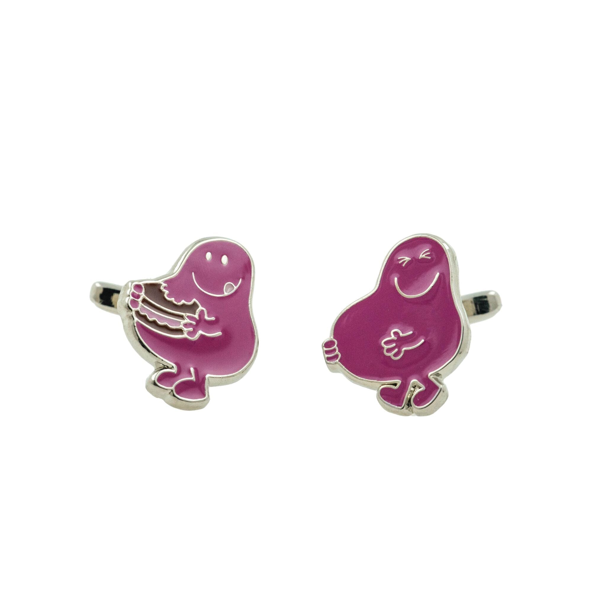 Mr. Men Cufflinks - Mr. Greedy Novelty Cufflinks Clinks 