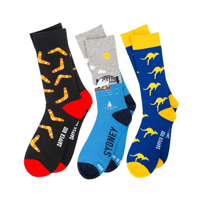 Aussie Socks Gift Set