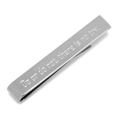 There is No Try Yoda Message Star Wars Tie Bar