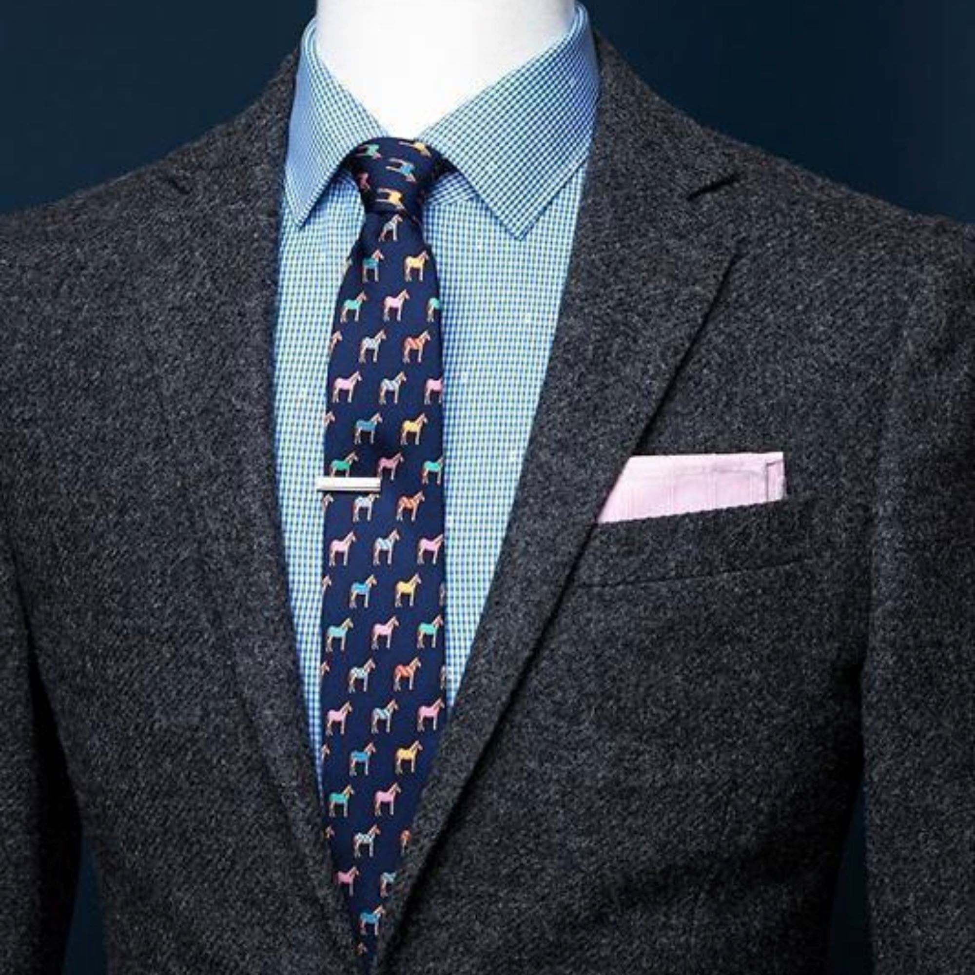 Horse Blankets Skinny Tie Ties Alynn 