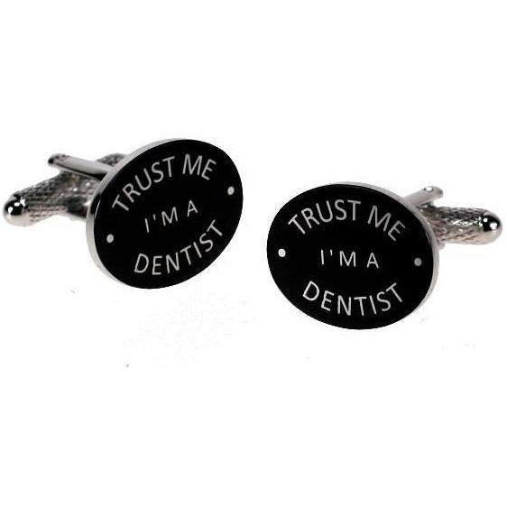 Trust Me I'm a Dentist Cufflinks