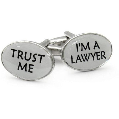 Trust Me I'm a Lawyer Cufflinks