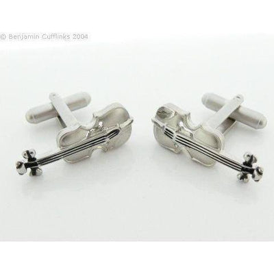Violin with Strings Cufflinks